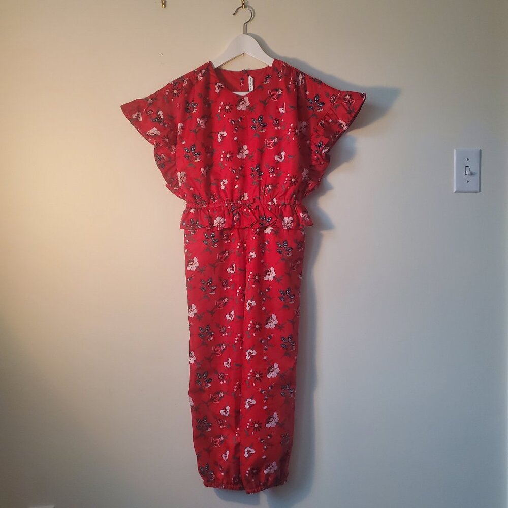 Janie and Jack- Kids/Girls Size-10 - Red